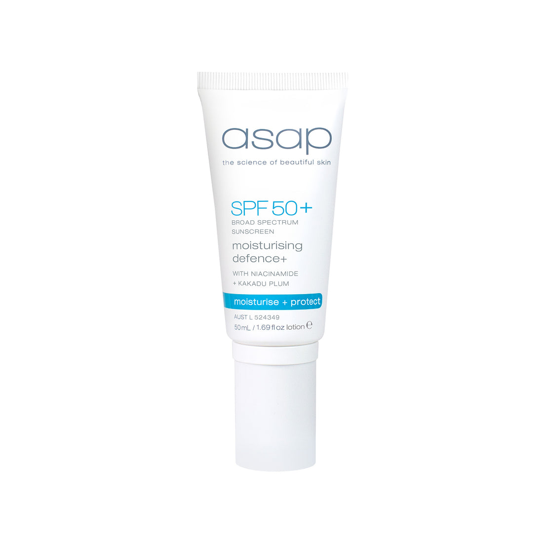 THE NEW SPF50+ MOISTURISING DEFENCE + 50ML
