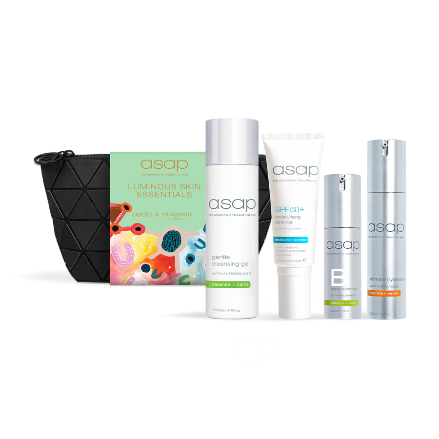 asap Christmas packs - Luminous Skin Essentials